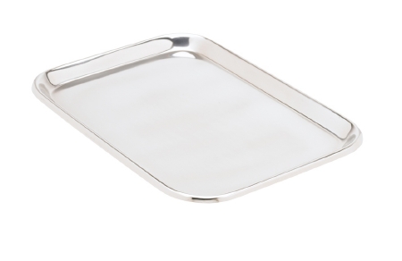 Tray Instrument Miltex® Rolled Edge Stainless St .. .  .  